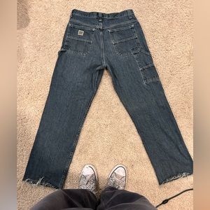 Lee painter dark jeans